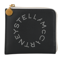 Stella McCartney Logo Purse, Leather, MII, B/DB, 4*